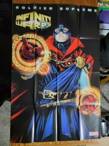 LARGE 36 x 24 Soldier Supreme Infinity Warps Promo Poster