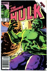 HULK #312, VF+, Incredible, Bruce Banner, Mignola, 1968 1985, Marvel, UPC