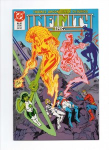 Infinity Inc., Vol. 1 #41- DC Comics 1987-Combine Ship