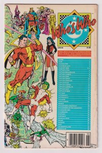 DC Comics! Who's Who! June 1985! 