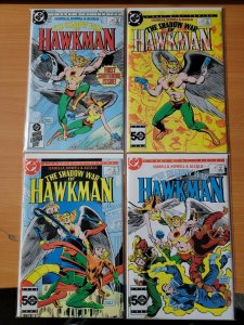 The Shadow War of Hawkman 1-4 Complete Set Run! ~ NEAR MINT NM ~ 1985 DC Comics