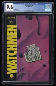 Watchmen #4 CGC NM+ 9.6 White Pages Dr. Manhattan!