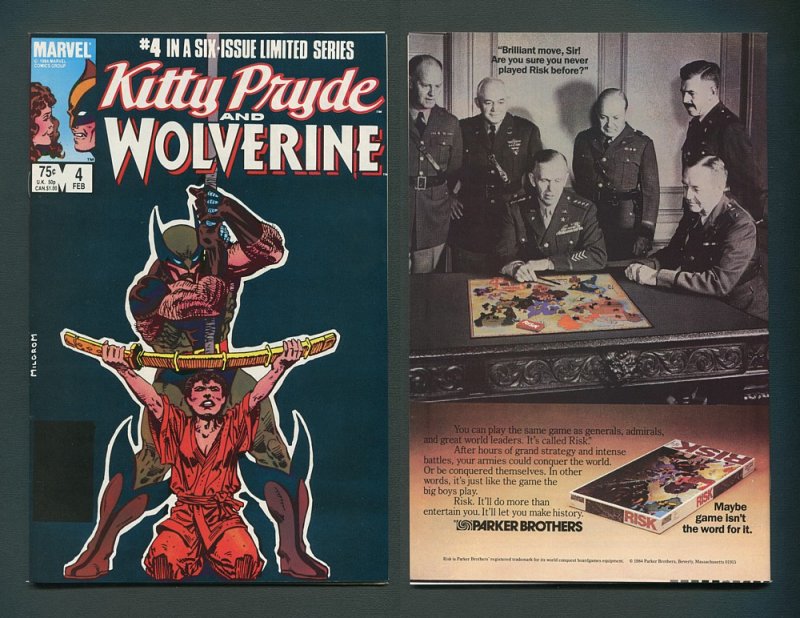 Kitty Pryde & Wolverine 6 Issue Mini-series / 9.6 NM+  1984