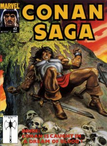 Conan Saga #42 VF ; Marvel |