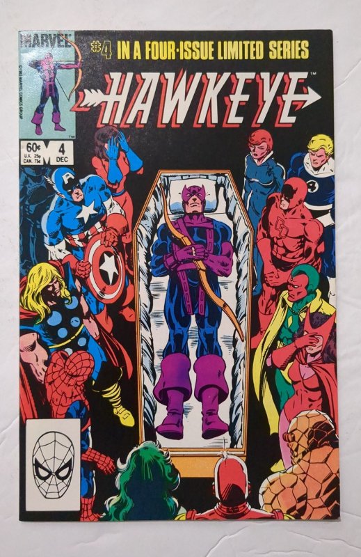 Hawkeye #1 - 4 (1983) VF/NM 9.0