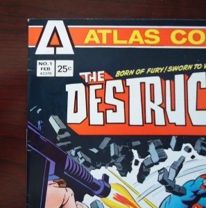 Destructor #1 (1975) NEAR MINT MINUS Condition Light cover wear, off-white pages