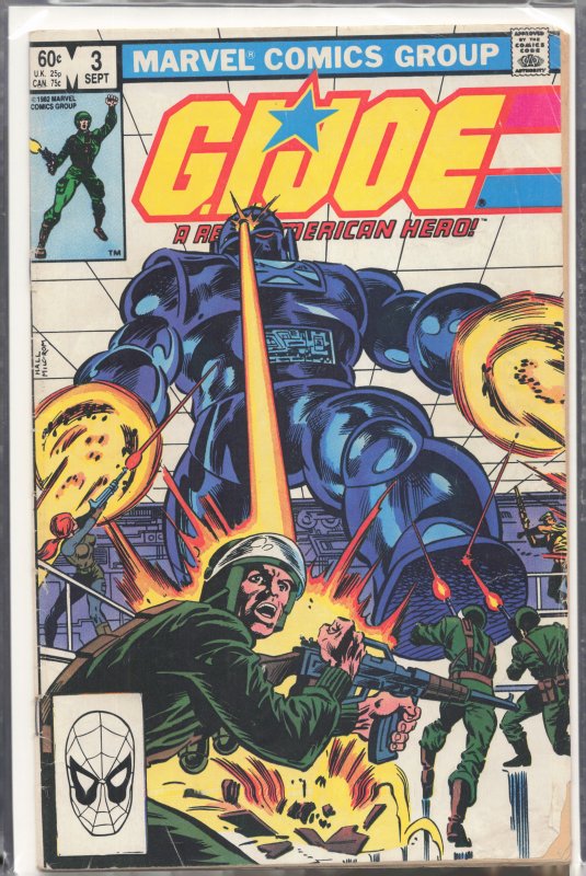 G.I. Joe: A Real American Hero #3 (1982) G.I. Joe