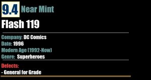 Flash 119 (1996) NM 9.4 Age DC Comics