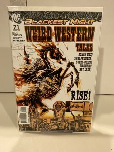 Weird Western Tales #71  2010  9.0 (our highest grade)  Blackest Night!