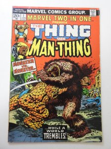 Marvel Two-in-One #1 (1974) FR/GD Condition 4 in cumulative spine split