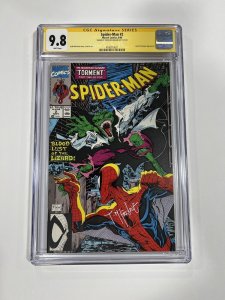 SPIDER-MAN 2 CGC 9.8 WHITE PAGES TODD MCFARLANE SS SIGNATURE SERIES MARVEL 1990
