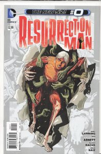 Resurrection Man #0 (2012) Resurrection Man