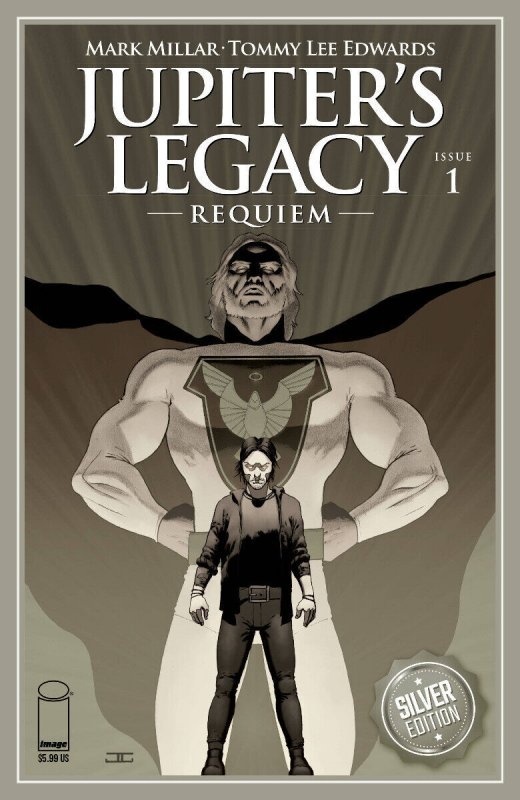 JUPITERS LEGACY REQUIEM #1 (OF 12) H 1:10 SILVER FOIL VARIANT (NEAR MINT)