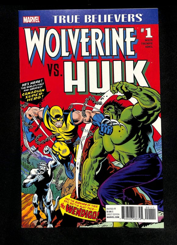 True Believers: Hulk vs. Wolverine #1