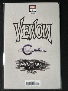 Venom #3 Virgin Variant Clayton Crain Limited To 1000 (2022) 