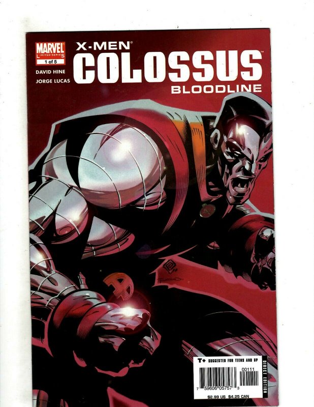 17 X-Men Colossus Bloodline Marvel Comics # 1(2) 2(13) 3(2) David Hine HG2