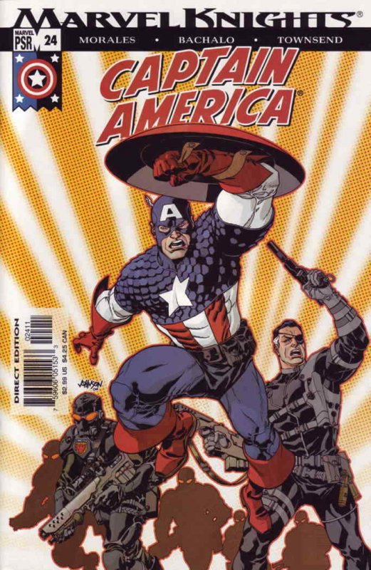 Captain America (4th Series) #24 VF; Marvel | we combine shipping