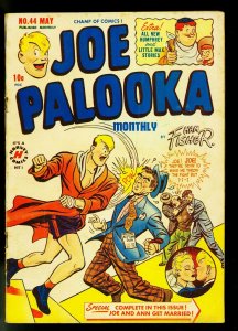 Joe Palooka #44 1950- Harvey Comics- Ham Fisher- Boxing- VG