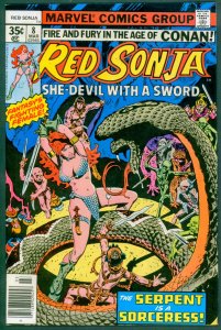 Red Sonja 8 NM+ 9.6 Marvel 1978