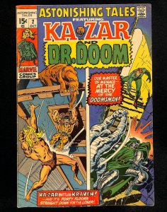 Astonishing Tales #2 Ka-Zar Doctor Doom!