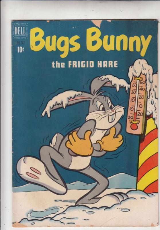 Four Color #347 (Aug-51) VG+ Affordable-Grade Bugs Bunny, Elmer Fudd, Porky P...