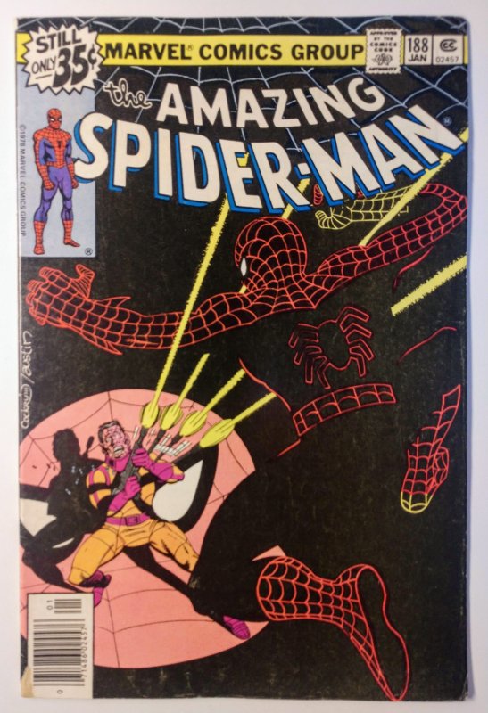 The Amazing Spider-Man #188 (7.0-NS, 1979) 2nd App Jigsaw