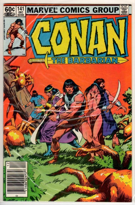 Conan the Barbarian #141 Newsstand Edition (1982) 8.0 VF