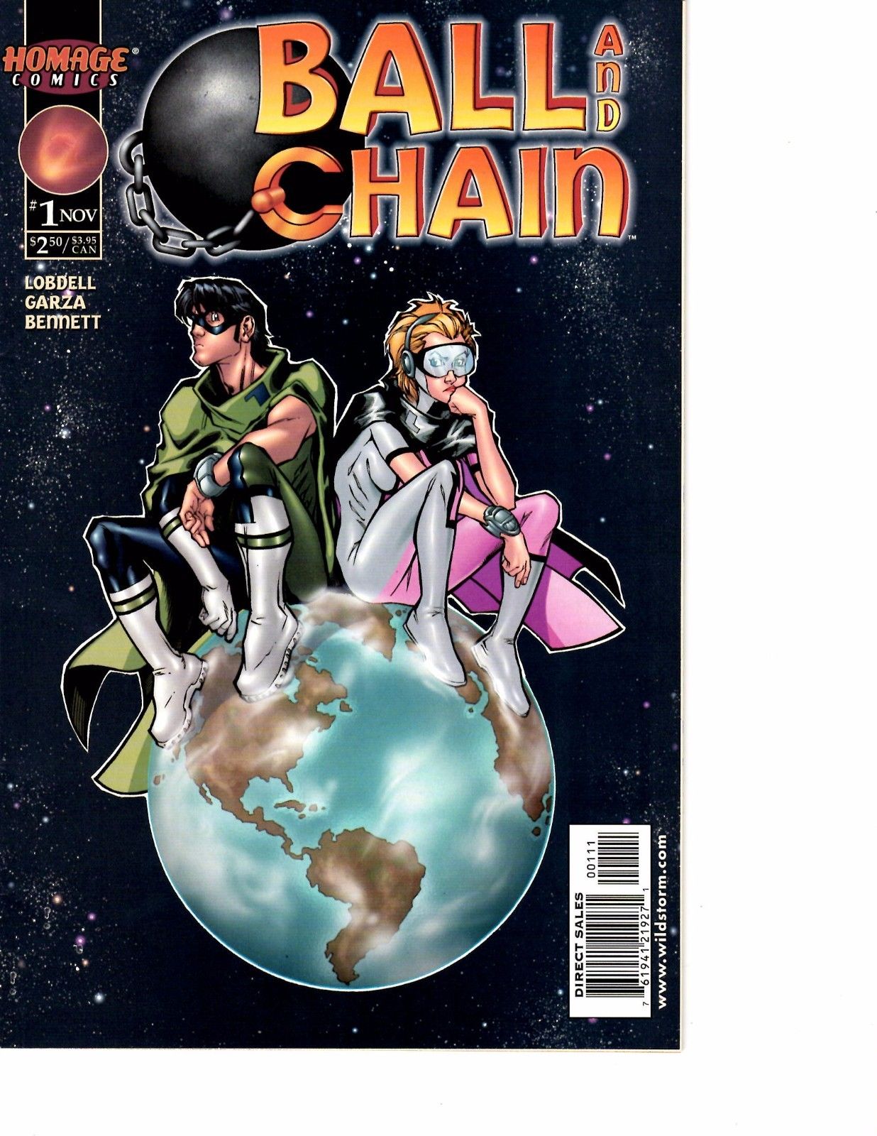 Lot Of 4 Ball & Chain Homage Image Comic Books # 1 2 3 4 Complete ...