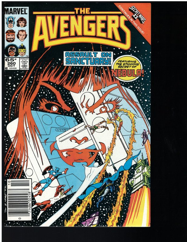 Avengers #260 (Marvel, 1985) NM-