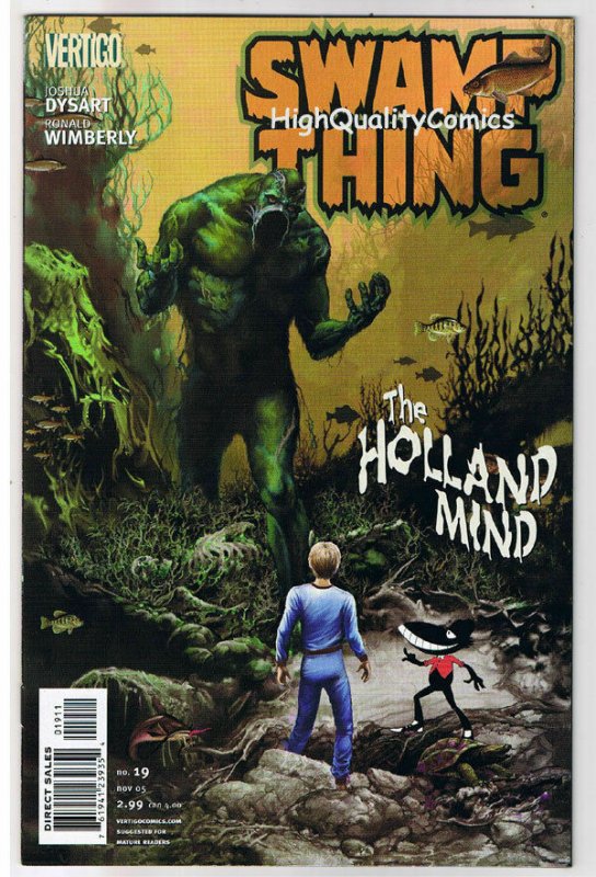 SWAMP THING #19, NM+, Vertigo, Holland Mind, 2004, more in store