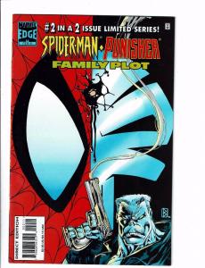 Lot of 2 Spider-Man/Punisher Family Plot Marvel Comic Books #1 2 BH36