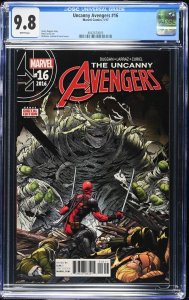 Uncanny Avengers #16 (1/17) Graded CGC 9.8