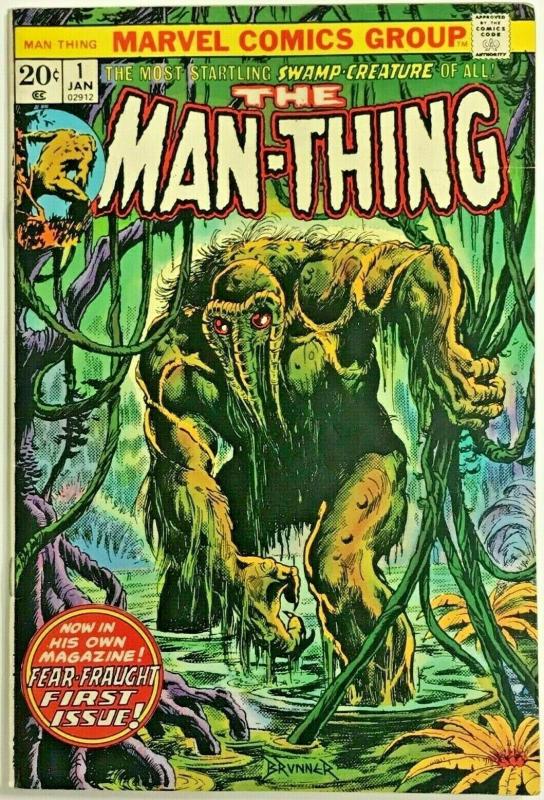 MAN-THING#1 VF 1974 MARVEL BRONZE AGE COMICS