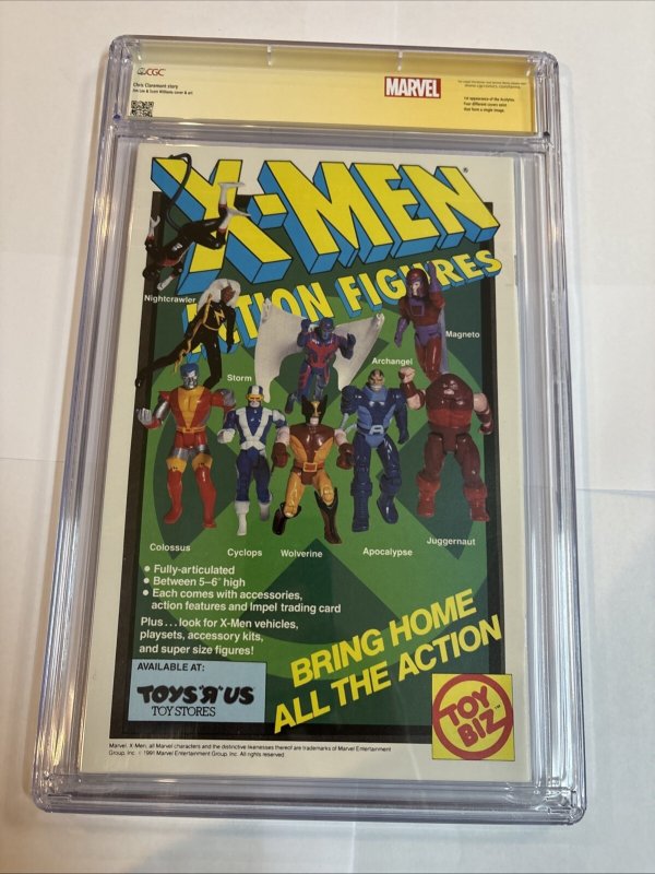 X-Men (1991) # 1 (CGC 9.8) Signed By Jim Lee * Chris Claremont * Scott Williams
