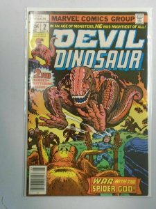 Devil Dinosaur #2 Marvel 6.0 FN (1978)