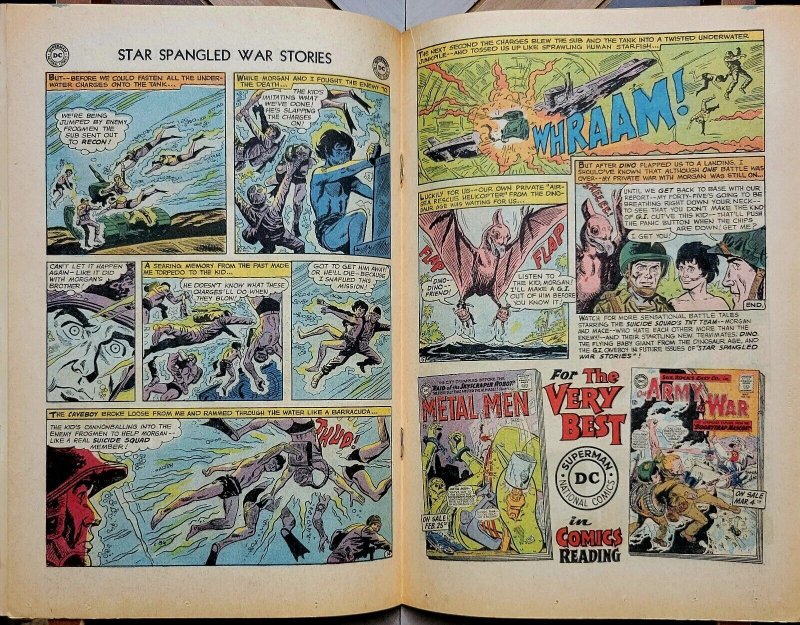 STAR-SPANGLED WAR STORIES #120 FN DC 1965 DINOSAUR Tank Eater 1st CAVEBOY Kubert