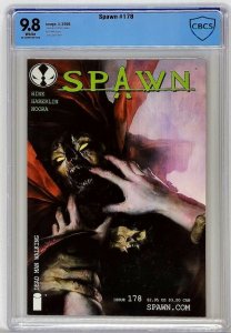 SPAWN #178 Image 2008 CBCS 9.8 Brian Haberlin Low Print Run Equals Top CGC Grade