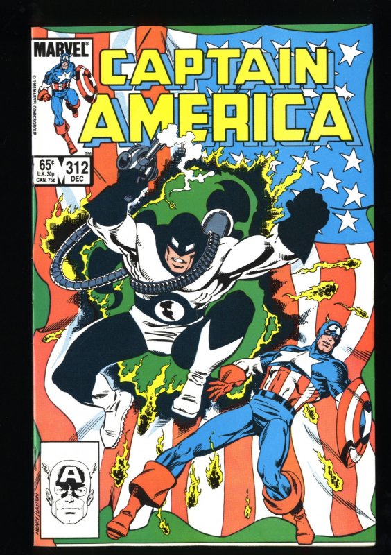 Captain America #312 NM- 9.2 1st Appearance Flag Smasher!