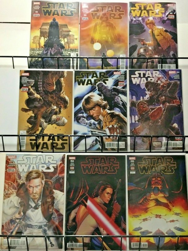 STAR WARS -  Lot of 29 Comics - Very Fine Issues between #2 - #75 (2015-2020) 