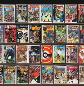 Huge Lot 150+ Comics with Captain America, Justice, Daredevil & More!