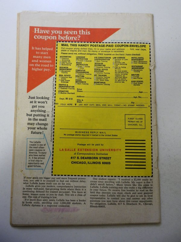 Marvel Team-Up #7 (1973) GD Condition cover detached