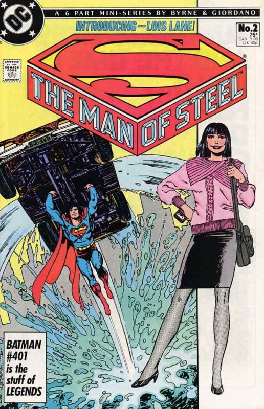 Man of Steel, The (Mini-Series) #2 VF/NM; DC | save on shipping - details inside 