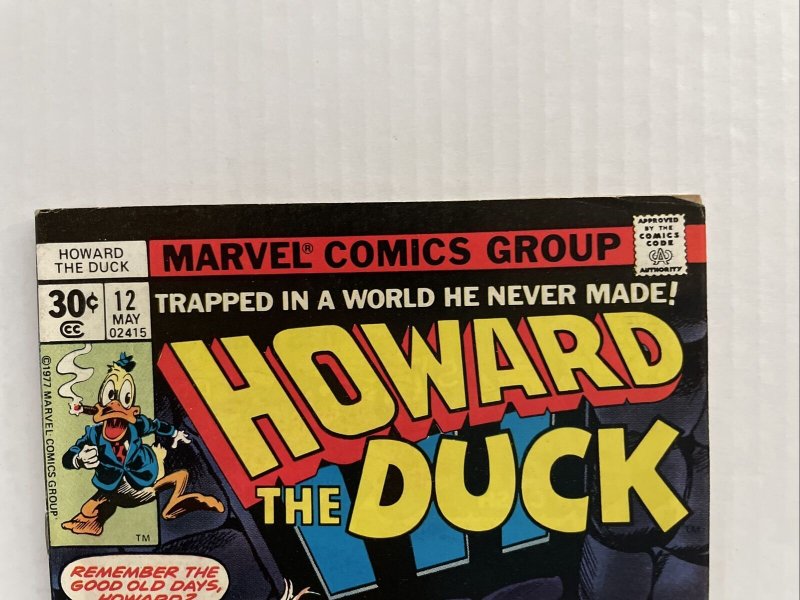 Howard The Duck #12 1st Brief Appearance Kiss