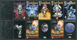 Lady Death: The Crucible  #1 #2  #3  #4  #5  #6 (SET)  NM  1996