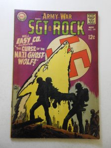 Our Army at War #199 (1968) VG- Condition moisture stains