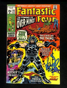 Fantastic Four #113 1st Overmind!