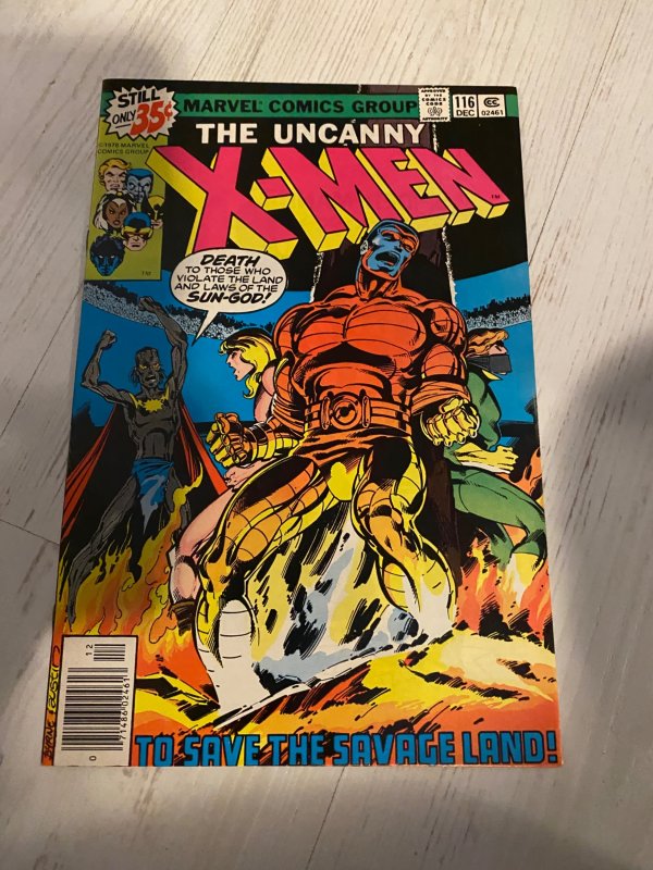 The X-Men #116 (1978)to save the savage land