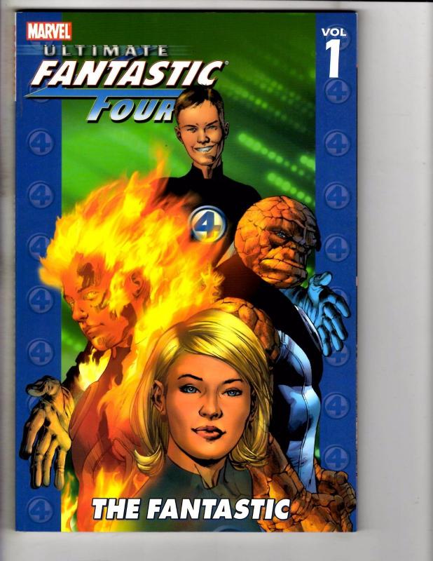 Ultimate Fantastic Four Marvel Comics TPB Graphic Novel Comic Book Vol. # 1 GM16