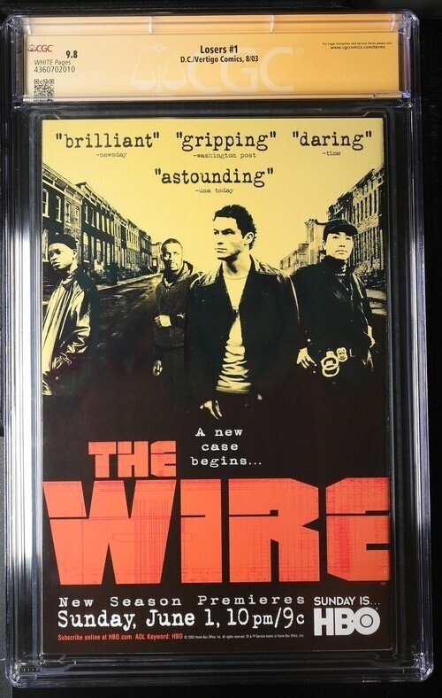 Losers (2003) #1 (CGC 9.8 SS) Signed Jock * Vertigo Comics* Andy Diggle Story *