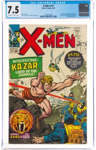 The X-Men #10 (Marvel,1965) CGC Graded 7.5